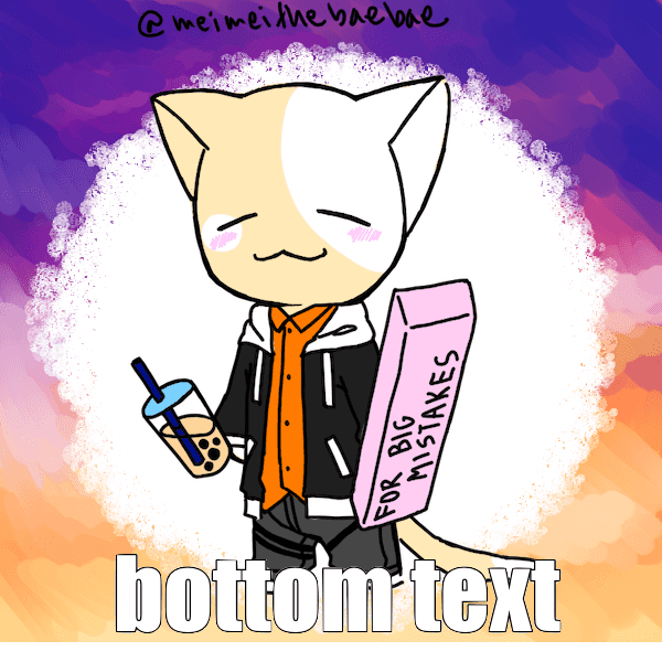 Picrew titled "cat maker" by meimeithebaebae