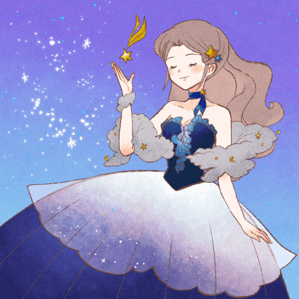 Picrew titled "夜空のドレスメーカー" by 海生ねこ