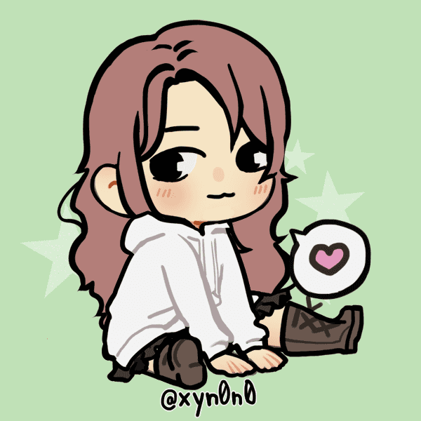 Picrew titled "sitting avatar maker" by xynono